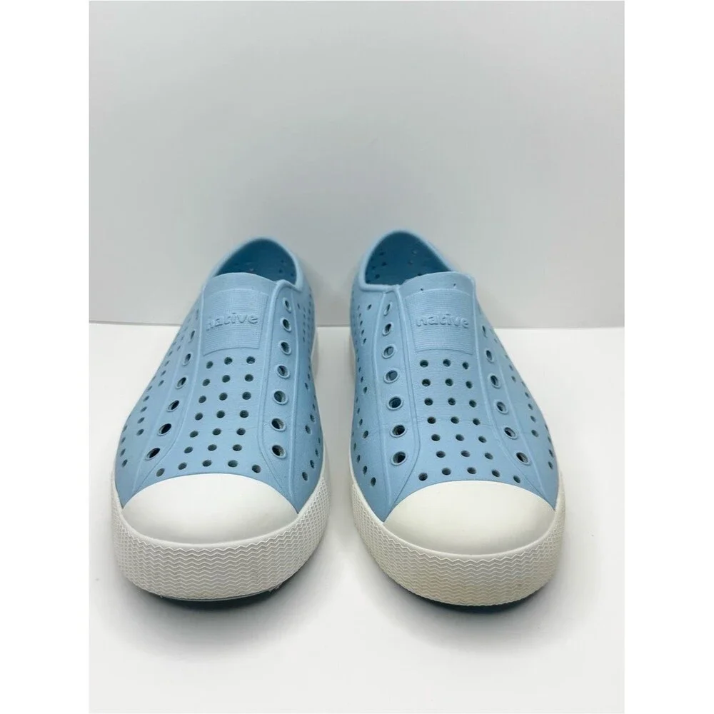 Native Jefferson Sky Blue Water Shoes Youth Juniors Girls Size 5